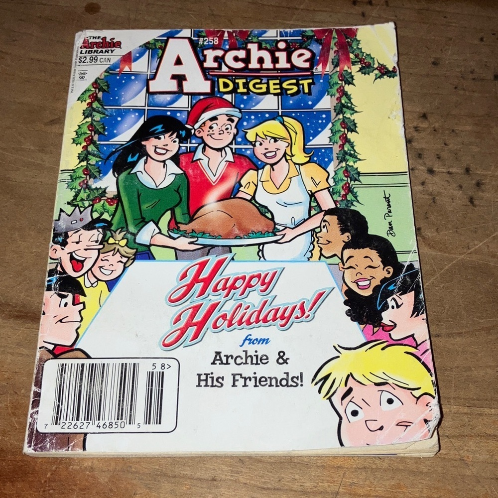 Vintage 2009 Archie Digest Holiday Edition Comic Book
